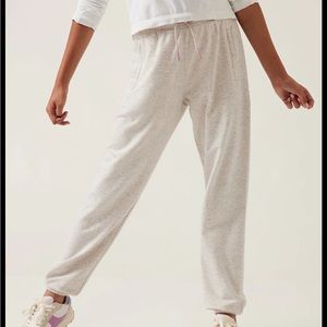 NWT Athleta Girl Warm Up Textured 2.0 Joggers, Size 14/XL
